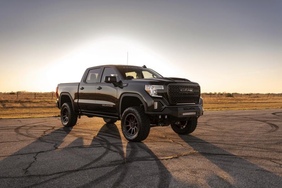  GMC Sierra Denali Crew Cab Goliath 700 by Hennessey 2020 года  (фото 1 из 24)